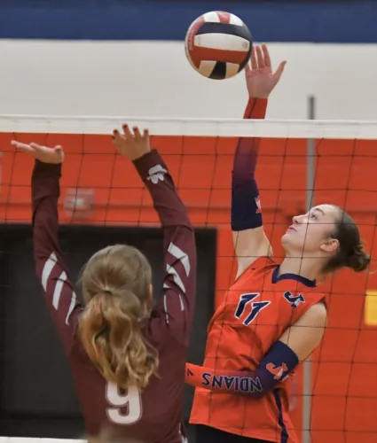 Juniata-East Juniata volleyball